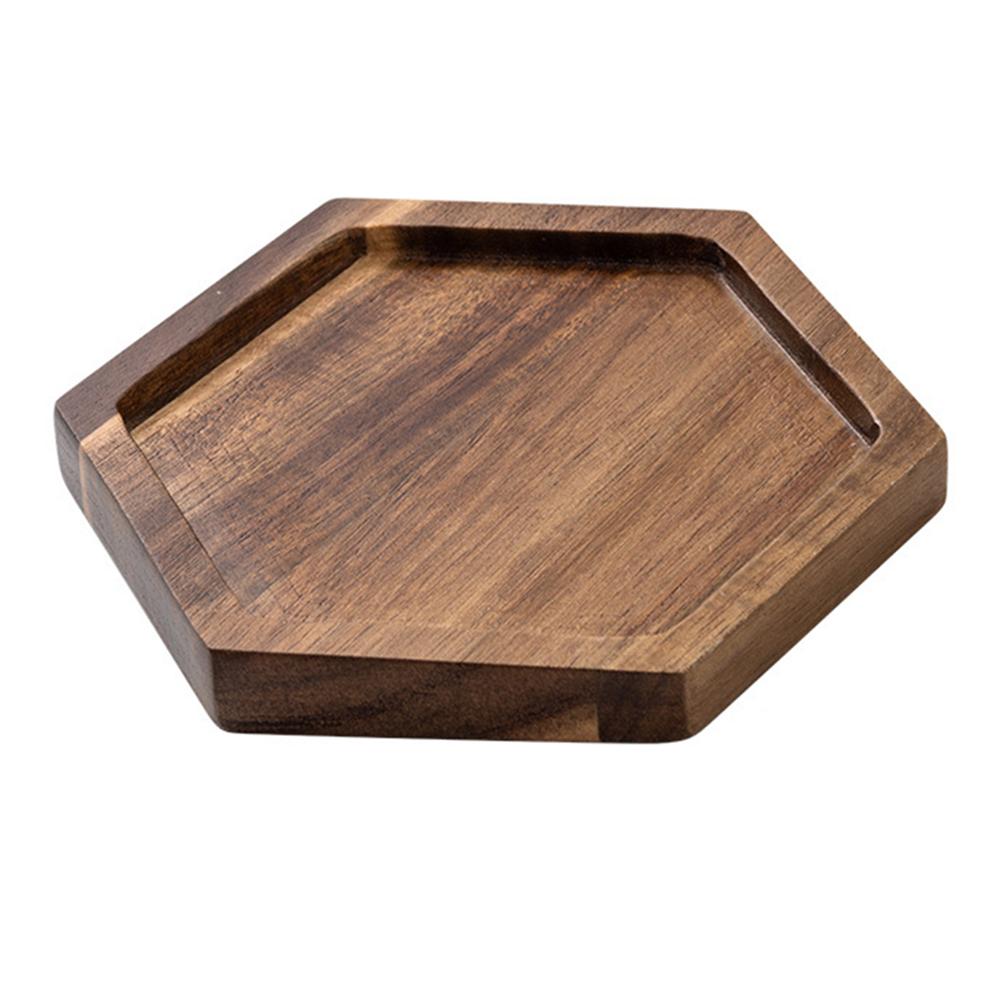 Wooden Serving Tray Rectangular for Tea Coffee Desserts and Snacks with Smooth and Robust Construction for Daily Use