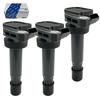 GzYcsFocusqp [Set of 3] Ignition Coil 3 Pin for Daihatsu Tanto Direct/Milasino S200 S210 S320 S330 L350 L360 90048-52126