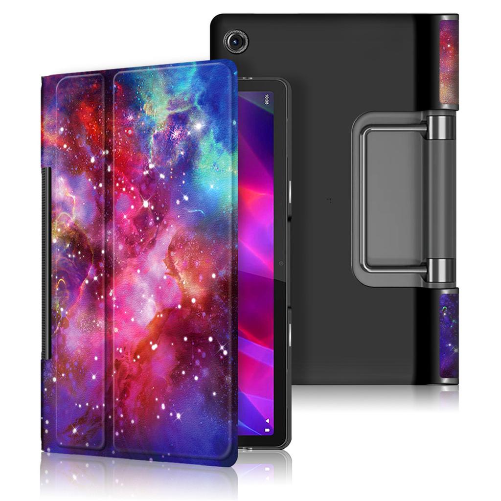 Veske til Lenovo Yoga Tab 11 YT-J706F PU-lær Flip Painted Funda For Lenovo Yoga Tab 11 2021 YT J706F Tablet Coque