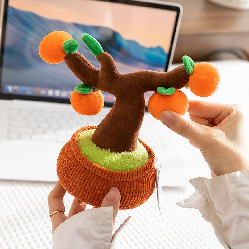 Bean Bag Car Aromatherapy Sunflower Plush Ornaments Office Desk Potted Activity Gift Money Tree Gifts for Friends