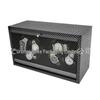 Carbon Fiber Pattern 6-Watch Automatic Winder Box for Home Use
