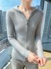 Autumn/Winter 100% Wool Hooded Pullover Sweater: Loose Knit Top Base Layer Hoodie
