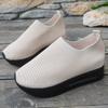 Fashion Soft Breathable Mesh Sneakers Women Spring Autumn 2025 Non Slip Platform Vulcanize Shoes for Woman Solid Color Casual Shoes Lady