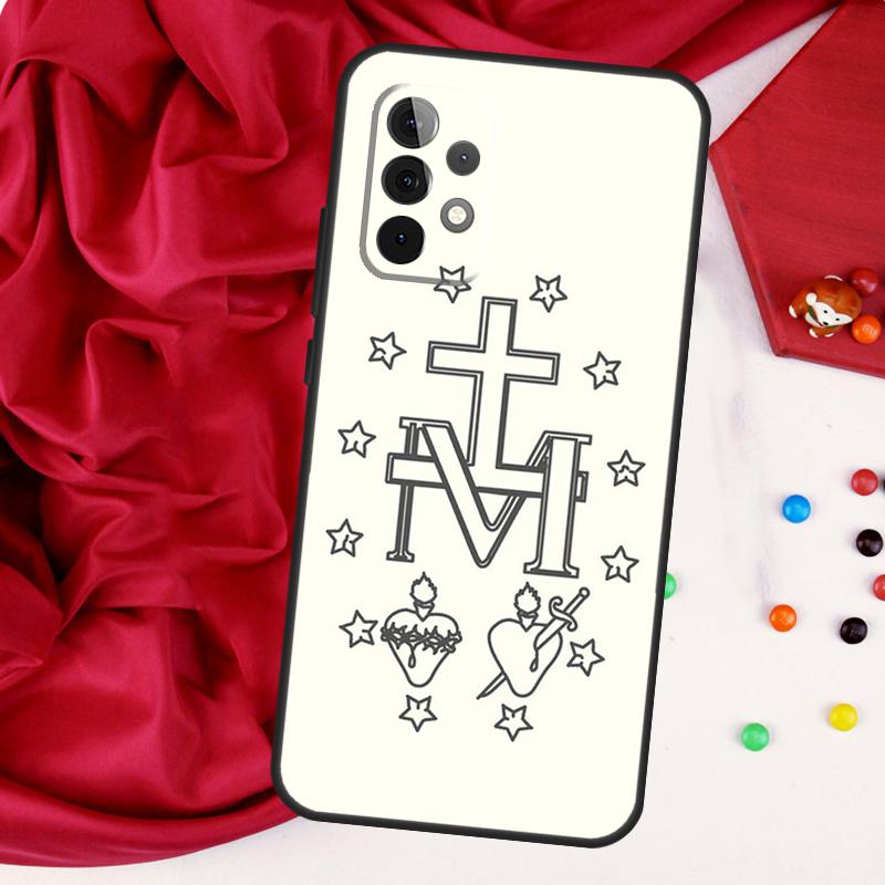 Immaculate Conception Mary And Jesus For Samsung Galaxy A15 A55 A53 A33 A35 A22 A32 A52 A54 A34 A14 A56 A36 A26 A16 A05 A06 Case