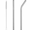 6 PCS for 40 Oz Cup Tumbler Metal Straws Stainless Steel 3 Straight Drinking Accessories Reusable for 40 Oz Cup Tumbler
