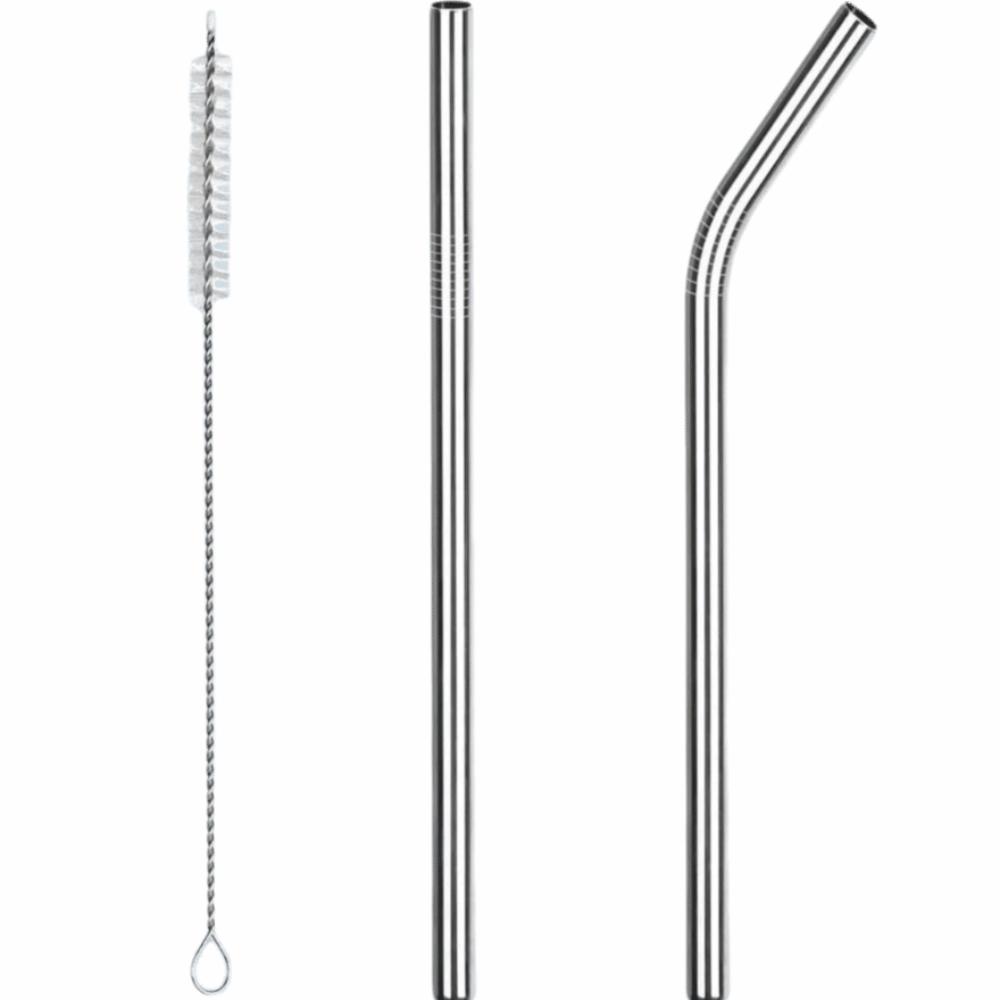 6 PCS for 40 Oz Cup Tumbler Metal Straws Stainless Steel 3 Straight Drinking Accessories Reusable for 40 Oz Cup Tumbler