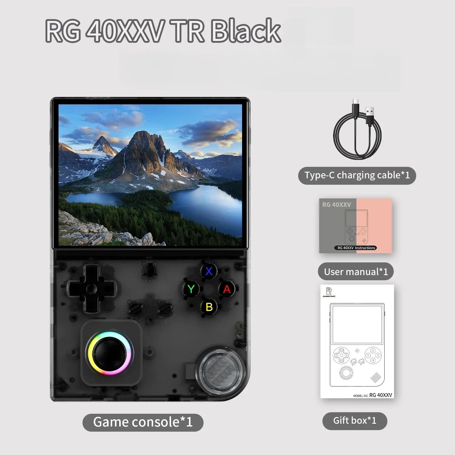 Anbernic RG 40XXV 64G Gamepad чёрный
