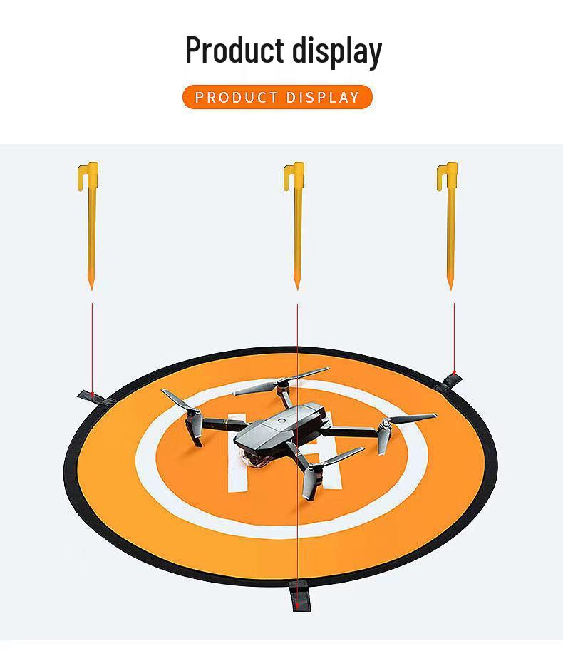 Portable Foldable Dustproof Drone Landing Mat – Sand/Grass Compatible