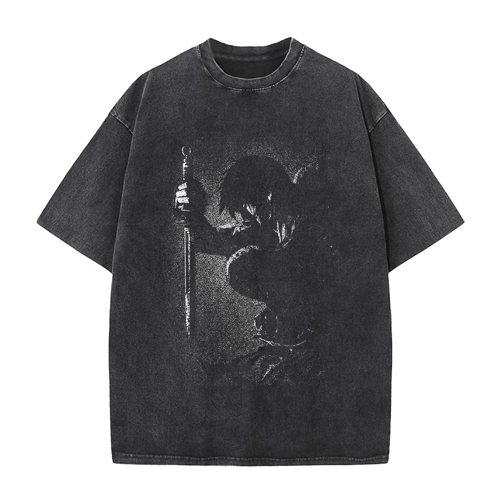 Fushiguro Toji Jujutsu Kaisen Clothing Men Women Manga T-shirts Washed T Shirt Casual Loose Cotton Tee Harajuku Unisex Tshirt