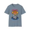 Unisex Softstyle T-Shirt Chrome Toaster Rocket Bread City Skyline Fun Tee
