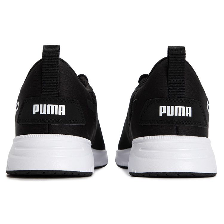 Puma Flyer Flex Knit Black White Unisex Sneakers 376287-01