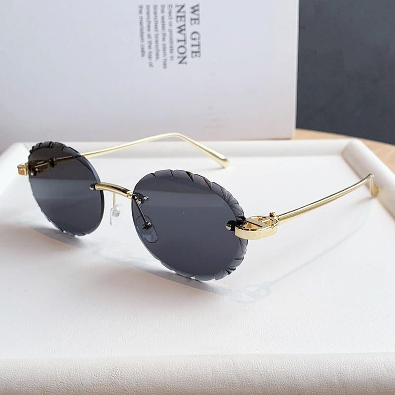 D House Fashion Sun Glasses With Gold Metal Frame And Ac Lenses For Parties And Outdoors AllGray