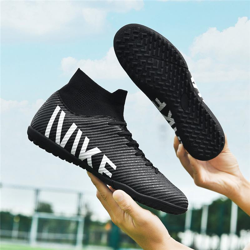 

Xiyin Amazon football shoes high top tf teen broken nails fg long nails adult student football training shoes 46
