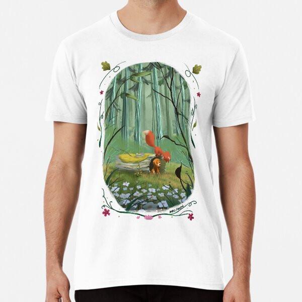 

The fox and the hound Premium T-Shirt S to 5XL Made in the AU/USA T-Shirt L