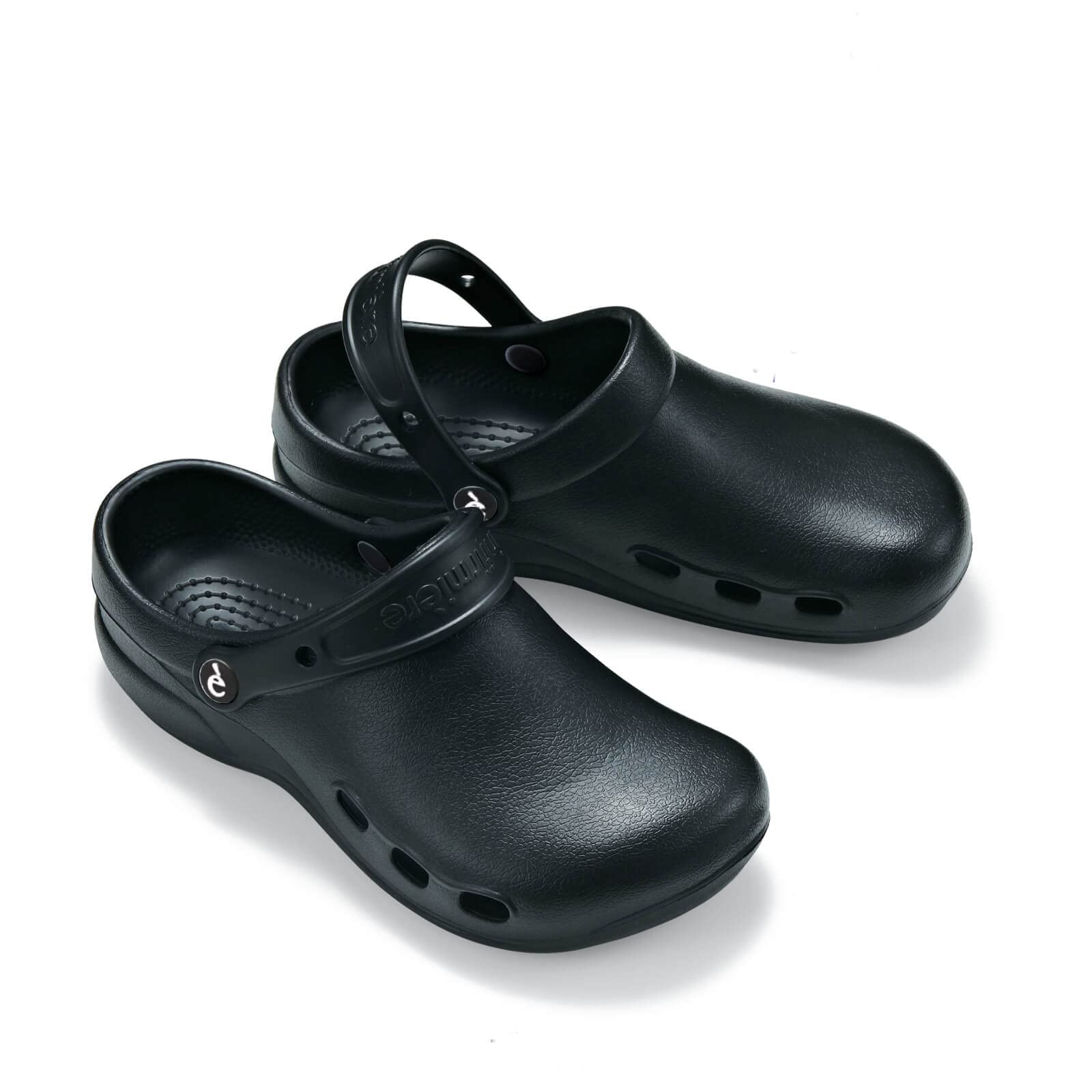 

Легкие черные сандалии Anfamie Nurse, Антибактериальные, Мягкие, ЭВА, Двусторонние, Офисные, Медицинские, Сестринское дело, L, 24.0-24.5см, чёрный