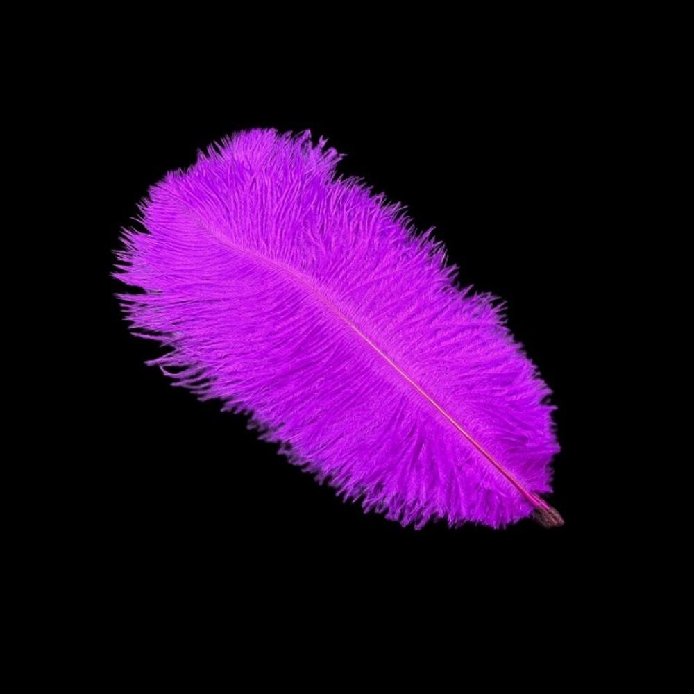 10Pcs Table Accessories Ostrich Feathers Stage Props Artificial Ostrich Feather Party Decoration
