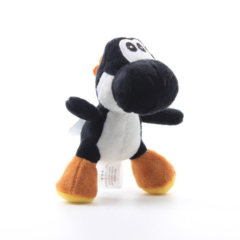 

Brothers Super Mario Bros Green Yoshi Plush 5 Stuffed Toy Keychain Gift Toys чёрный