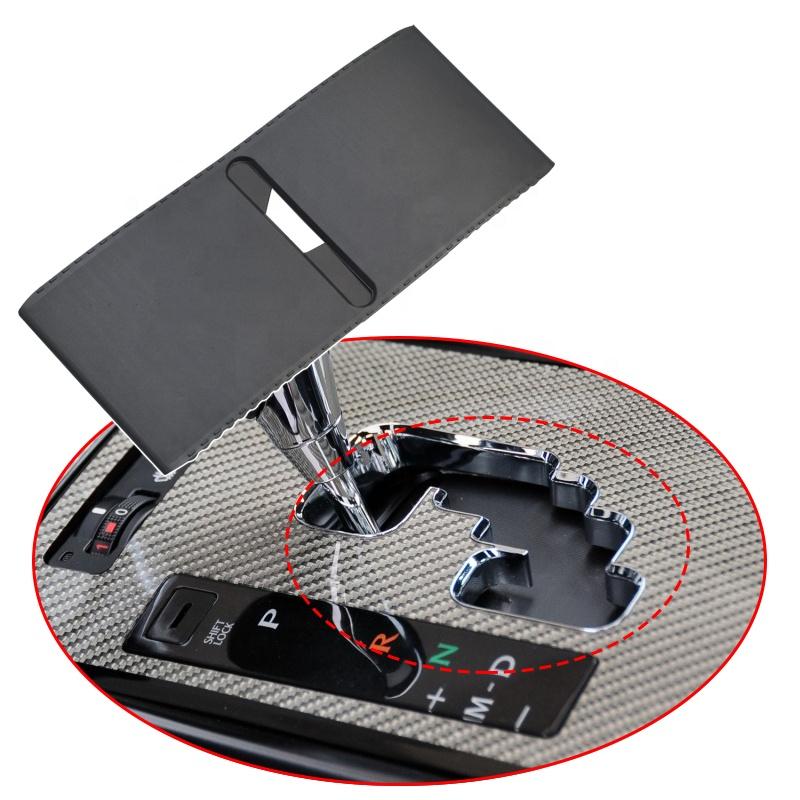 For Lexus IS250 IS350 IS300 ISF 2006-2013 Gear Shift Panel Dust Cover Shift Lever Panel Trim Strip Rubber 1pc чёрный
