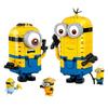 LEGO 75551 Brick-built Minions and their Lair Block Toys