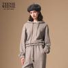 Teenie Weenie Women's Bear Letter Hooded Sweatshirt