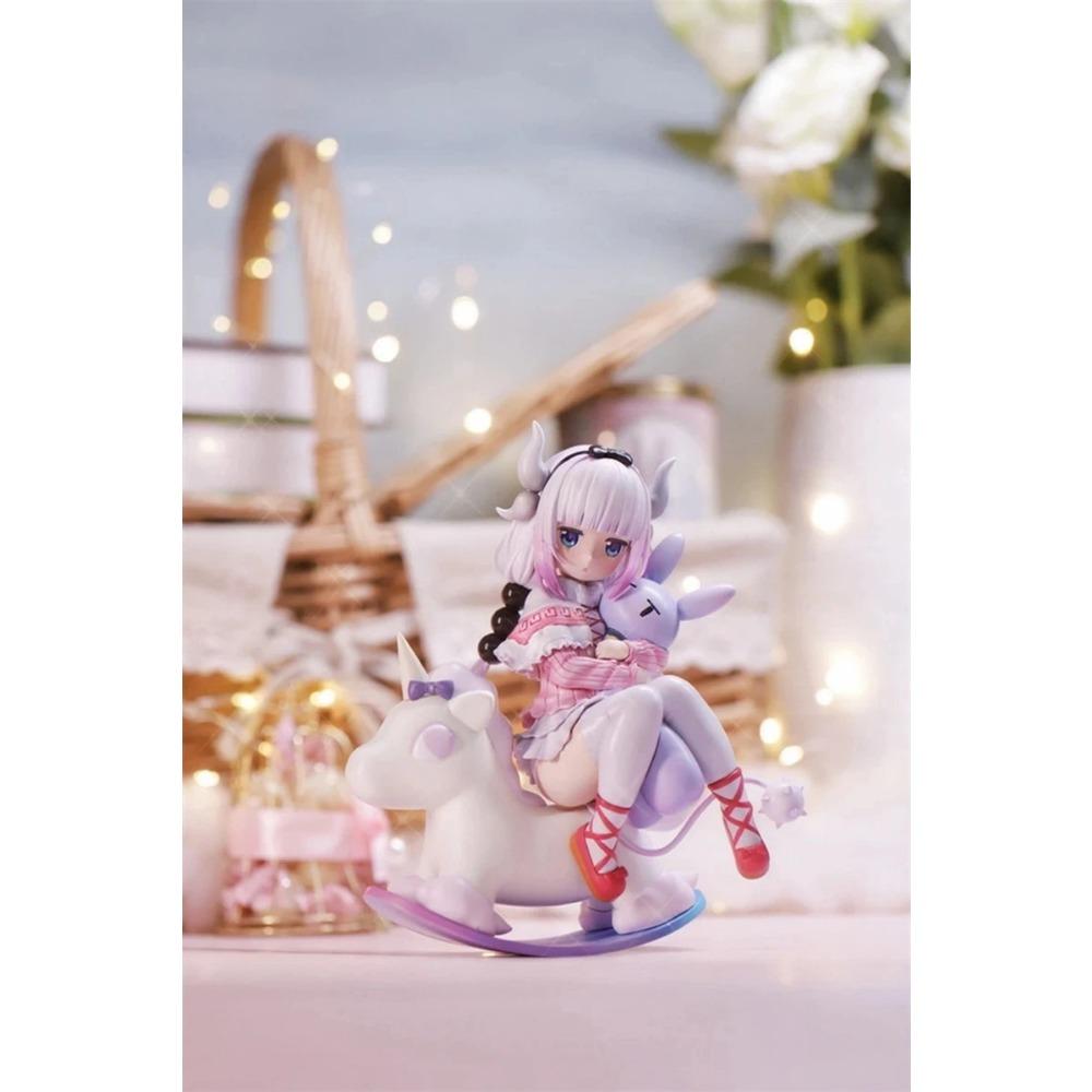 14CM Niedliche Kobayashi Kanna Kamui Anime Miss Kobayashi's Dragon Maid Trojanisches Pferd Actionfigur PVC KannaKamui Modell Spielzeug Geschenk