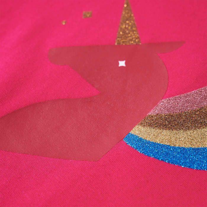 Kids' Long-sleeved T-shirt Bright Pink 92/104/116/128/140