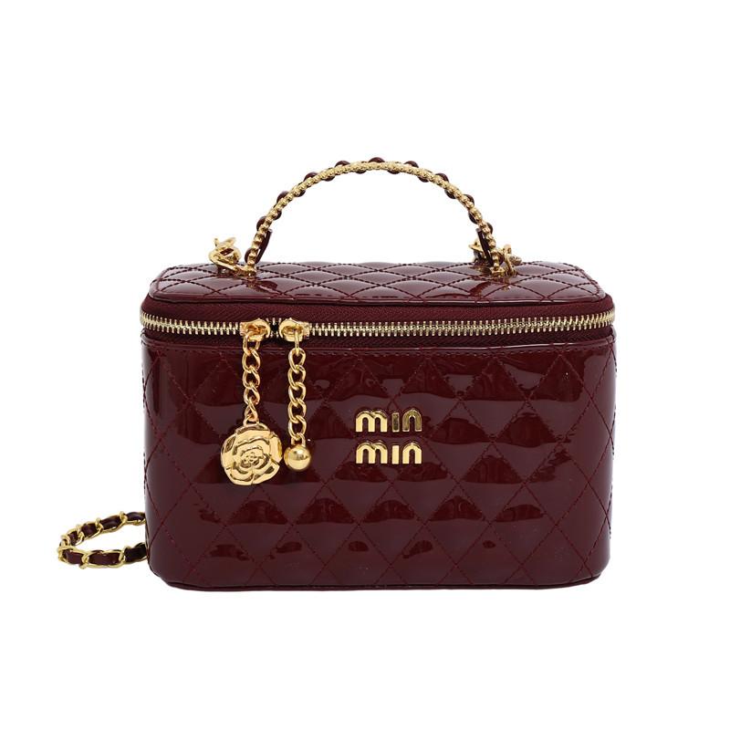 Geantă de mână premium geantă pentru femei nouă modă lanț cu diamante geantă cutie versatilă geantă de umăr messenger