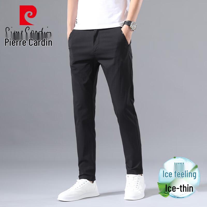 Pierre Cardin Men's Ice Silk Cooling Casual Pants