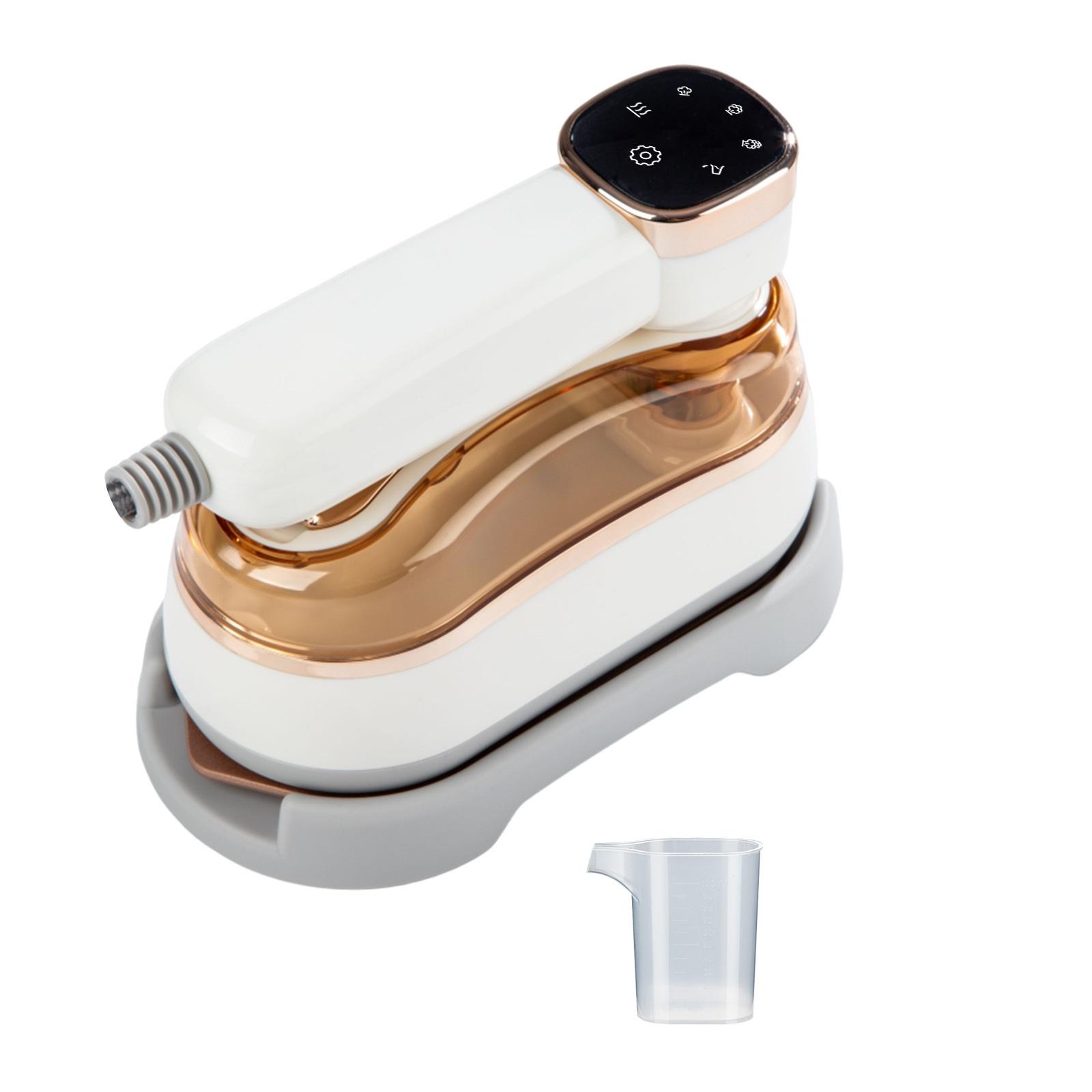 Портативный ручной отпариватель для дома – Электрический утюг с 3 скоростями и функцией пара Without (no water warning) белый