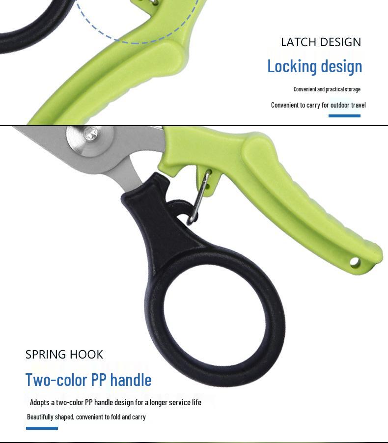 Multi-functional Fishing Scissors: Mini Portable Lure Pliers and Cutter Set