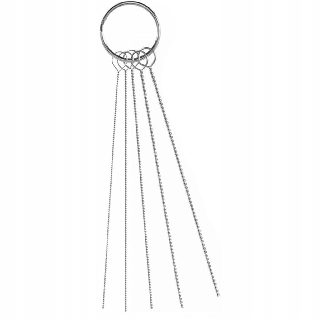 Rosfix Zestaw Narzędzi Do Czyszczenia Pistoletu Malarskiego 5szt. – Metalowe Wycior I Złoty Przebijak | Trwałe Materiały | Skuteczne Czyszczenie