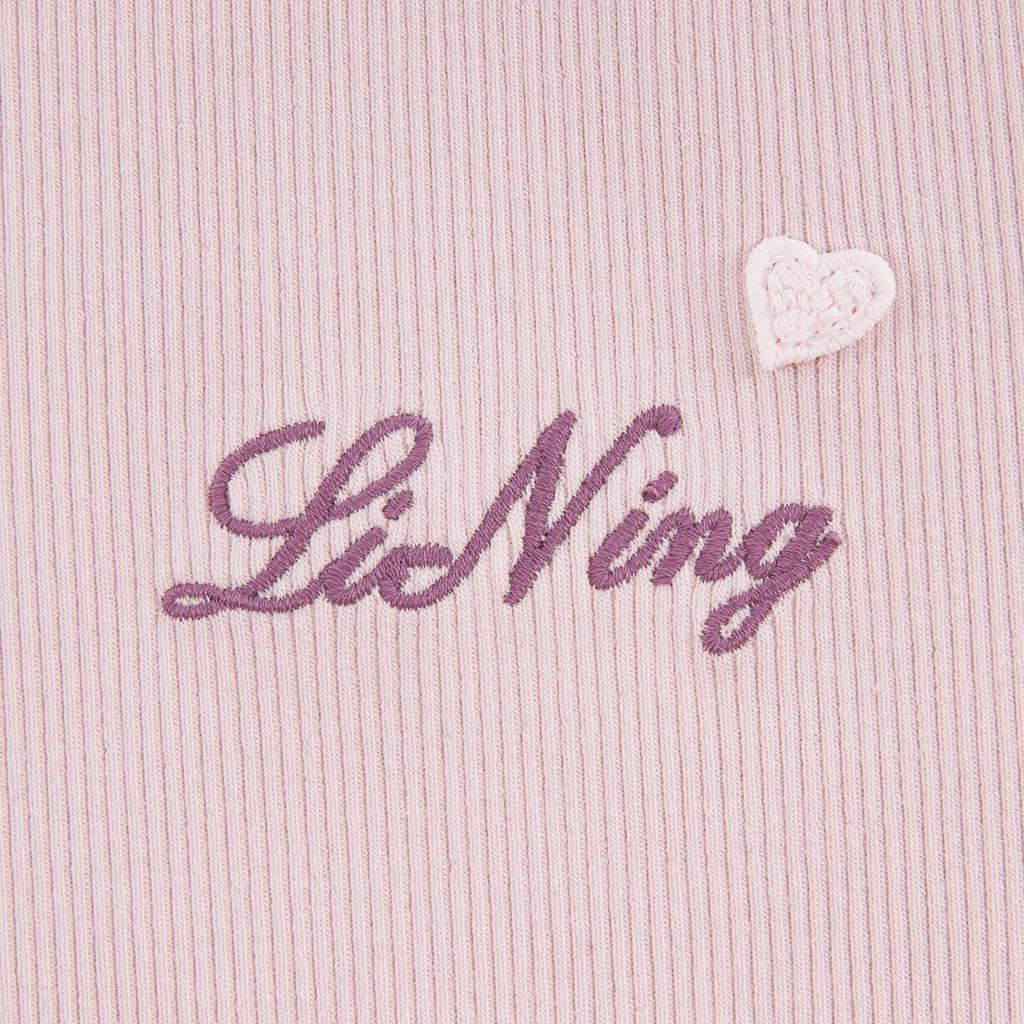 Li Ning Sports Lifestyle Series Logo Letter T-Shirt Women tops ATSW268-8
