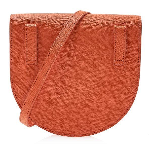 Vivienne WeStwood Vivienne WeStwood Women S Saffiano Saddle croSS Bag 43030097 L001n F401