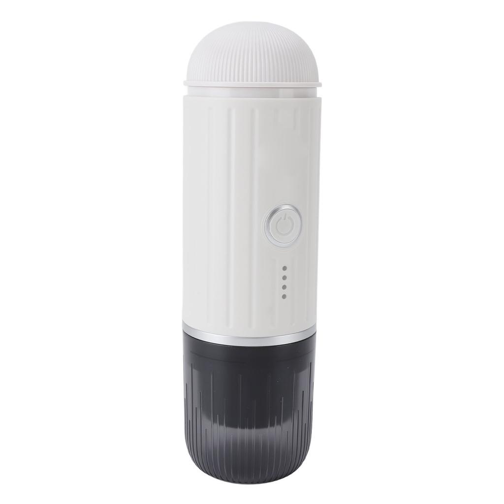 Portable Coffee Maker 19 Bar Pressure High Oil Extraction Mini Coffee Machine for Home Travel Office White