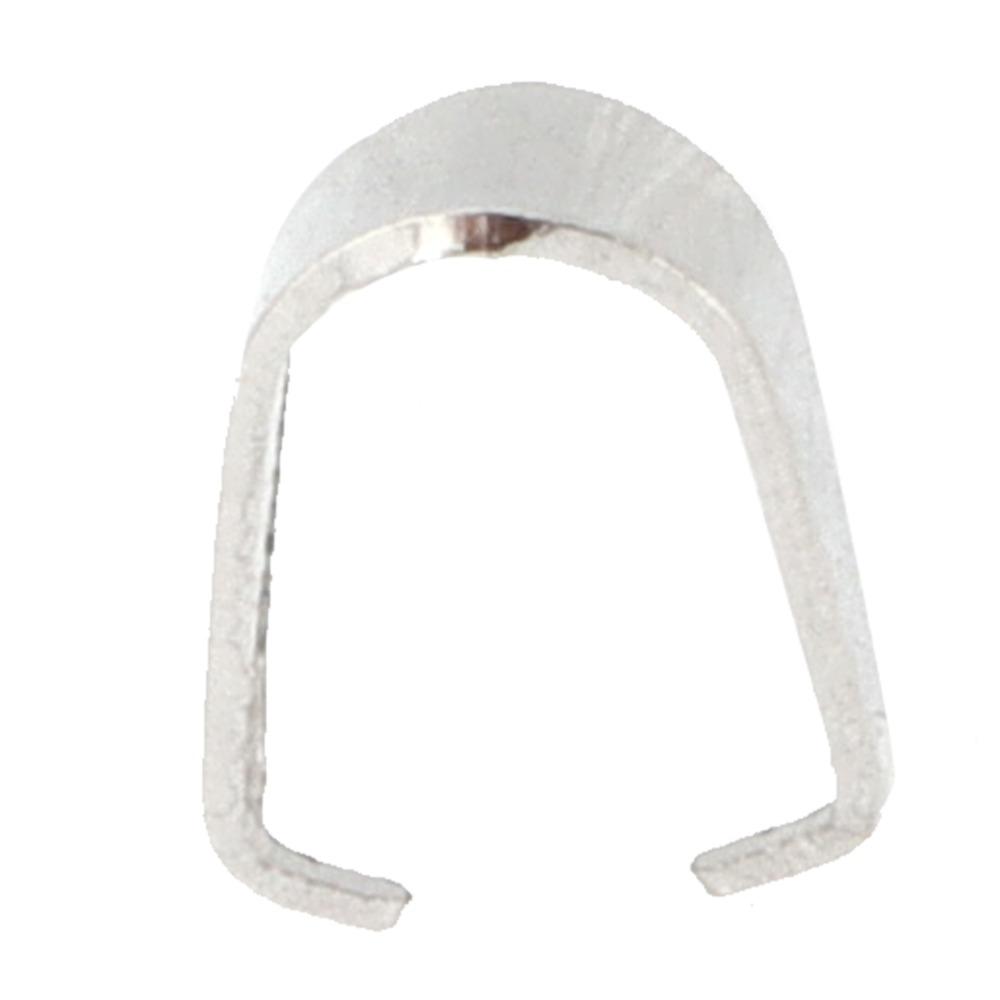 500pcs Exquisite Pinch Clips Stainless Steel Pendant Clasps Pendant Connectors  Craft Making