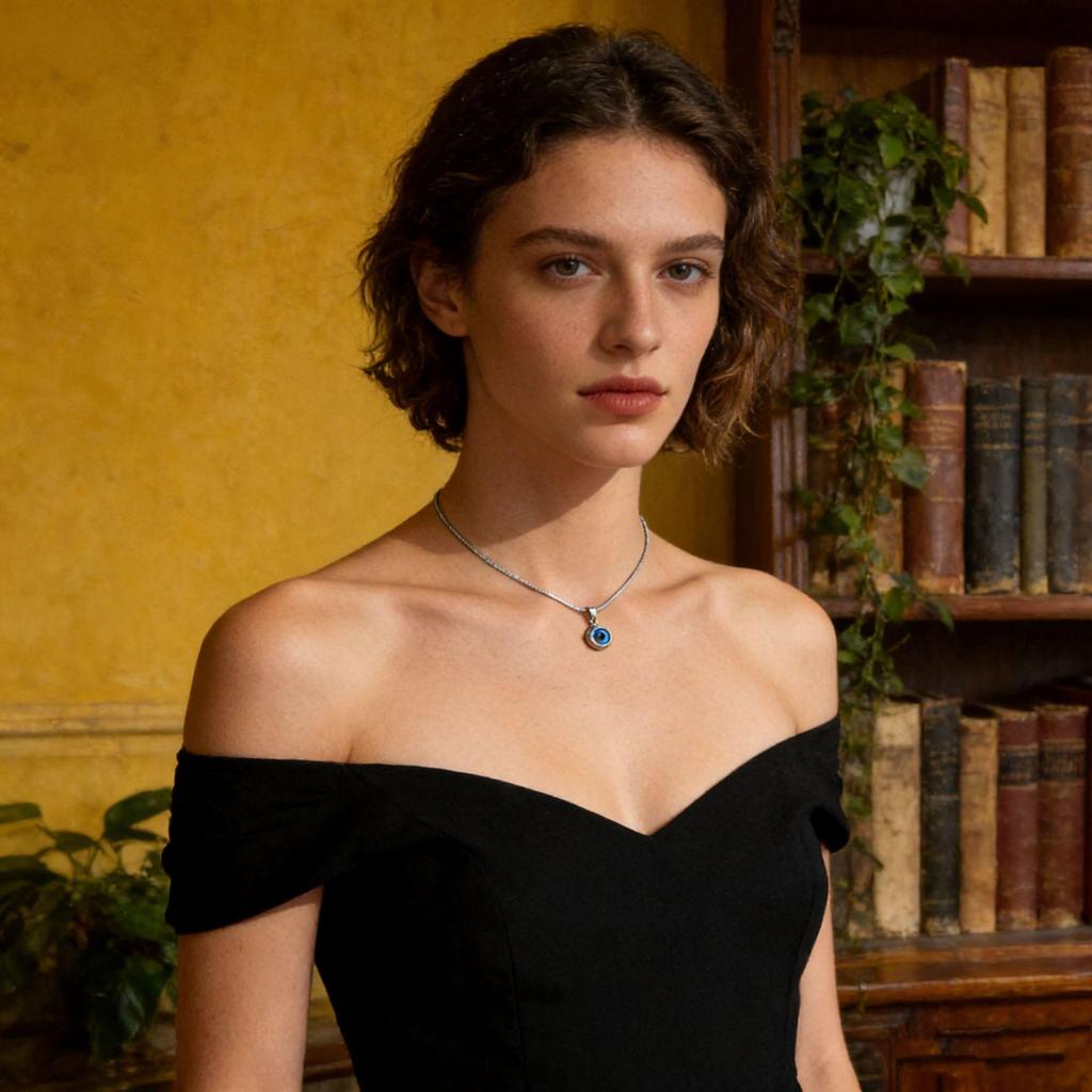 Trendy Devil's Eye Necklace 2026: Unique European & American Design, Stylish Collarbone Chain