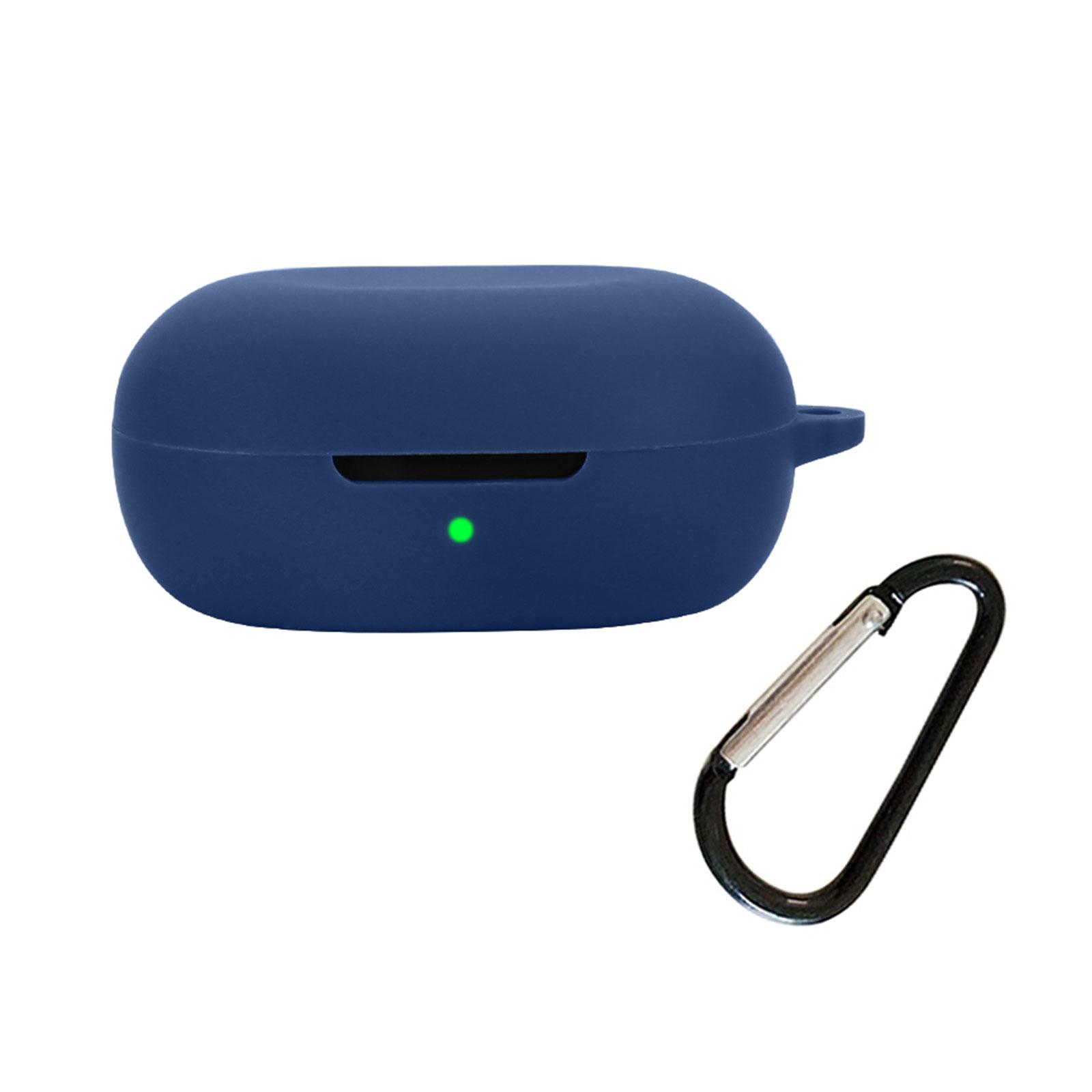 

Ergonomic Silicone Case Sleeve Housing for Arctis GameBuds Wireless Headphone Antislip Dustproof Waterproof Nonslip Skin темно-синього кольору