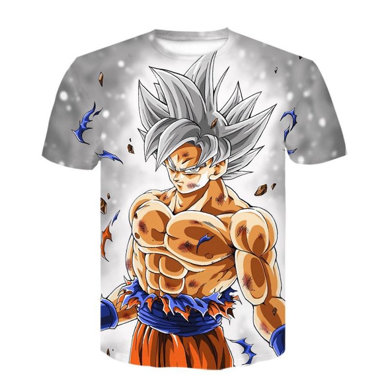 Fashion Attack on Titan 3D Printed T-Shirt, Anime Graphic Tee, Lightweight Polyester Breathable Casual Streetwear Clothes