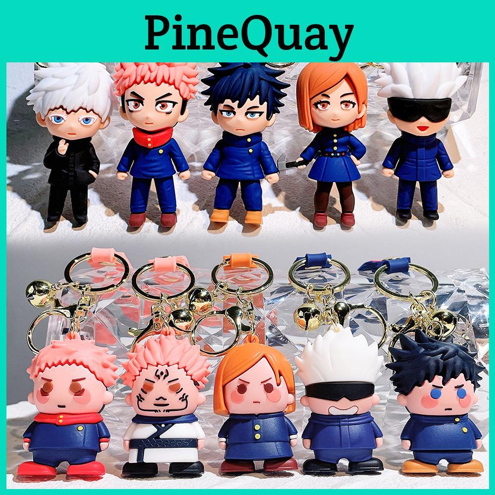 2024 Jujutsu Kaisen Schlüsselanhänger Figuren Niedlich Gojo Satoru Yuji Itadori Blind Box Geschenke