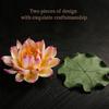 Y Ceramic Lotus Handicraft Incense Burner for Stick Incense Sandalwood Lavender Incense Holder Home Decoration Desktop Ornament