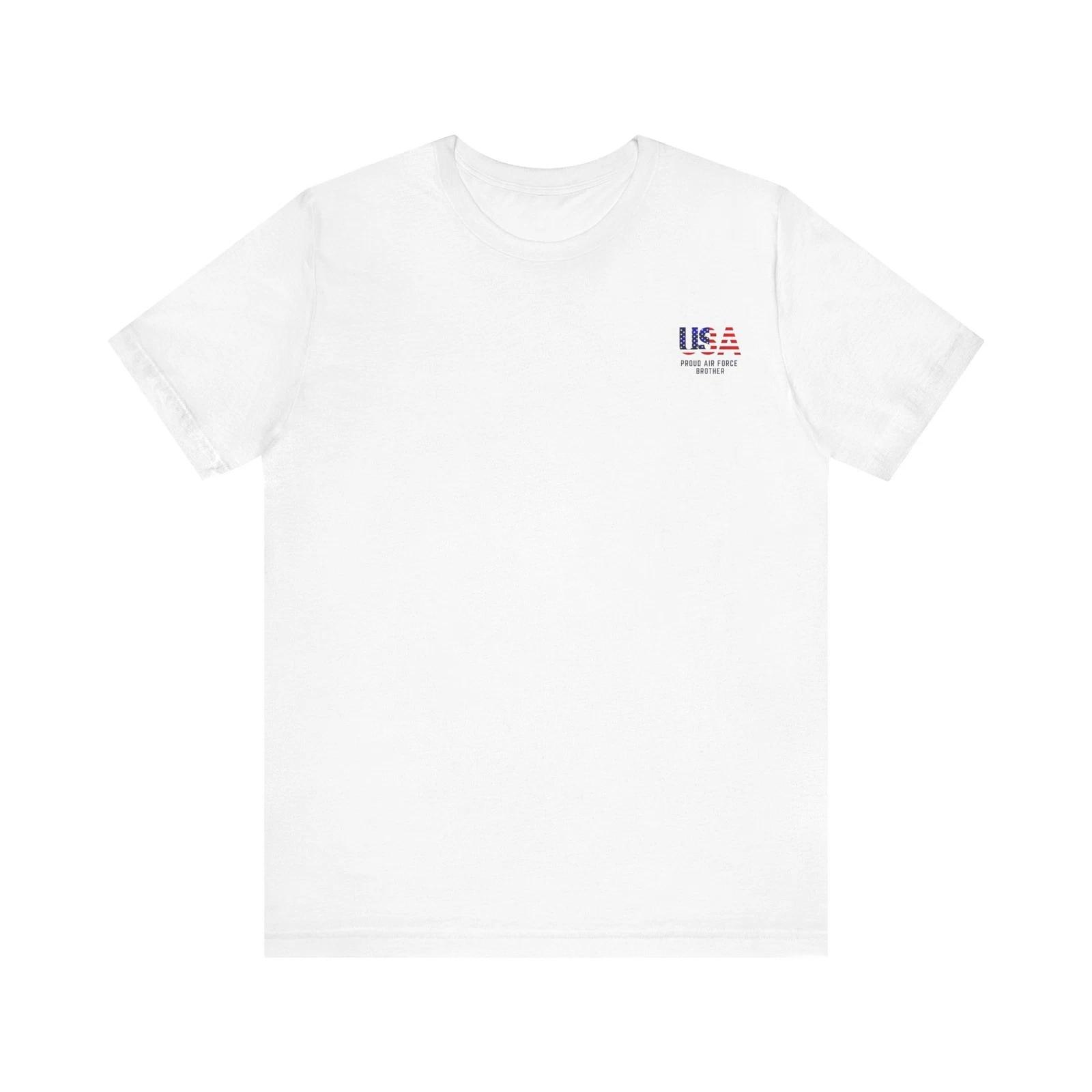 Proud Air Force Brother Tee Patriotic Shirt Veteran Gift Independence Day XL