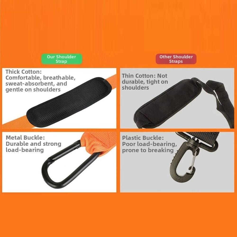 Adjustable Mower Shoulder Strap Durable Nylon Hanging Weeding Machine Strap Lawn Care
