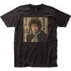 Bob Dylan Blonde on Blonde Camiseta Masculina T Camiseta Música Banda Classic Rock Nova Preta
