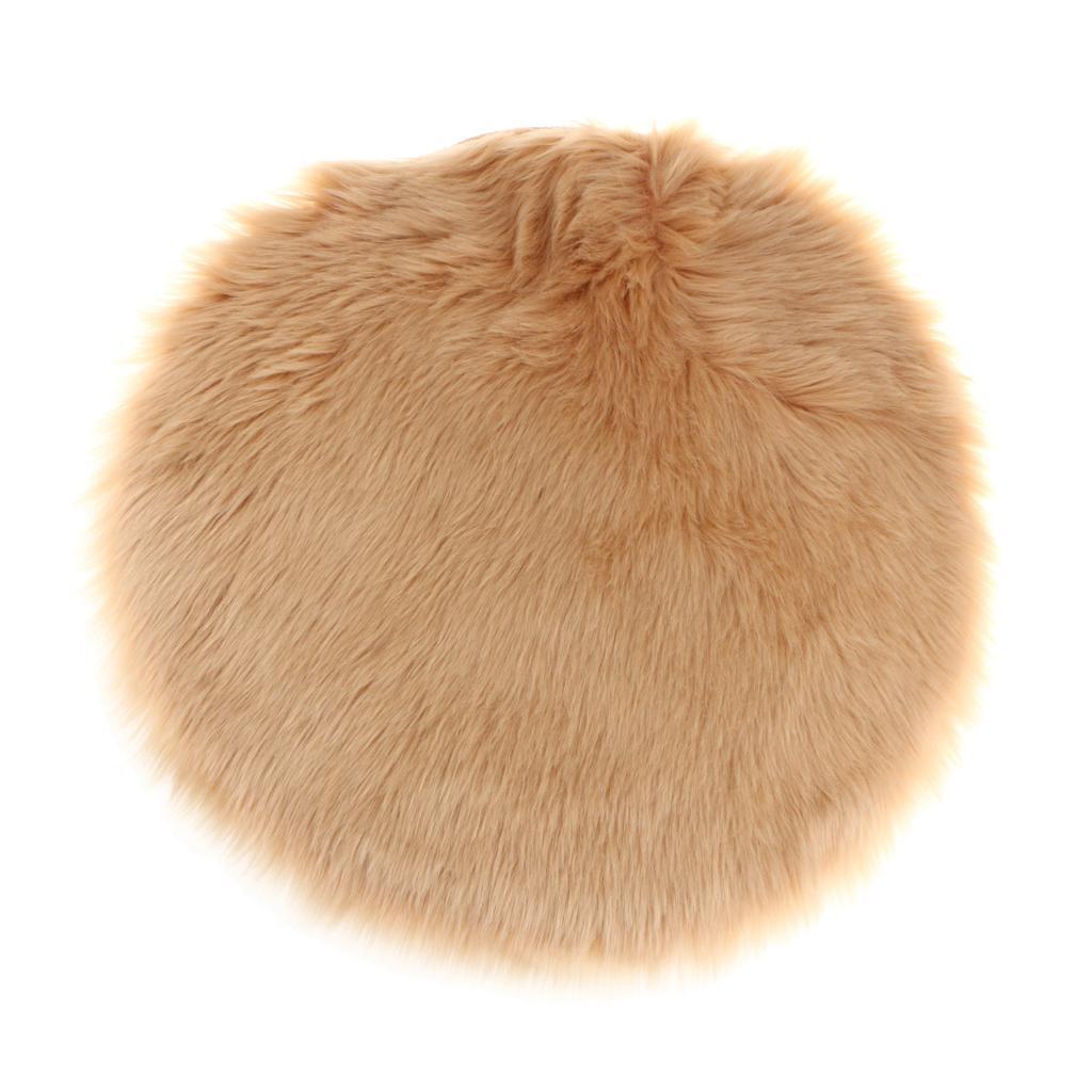 Artificial Sheepskin Mat Soft and Cozy Faux Fur Seat Cushion Pad 33cm 719₽