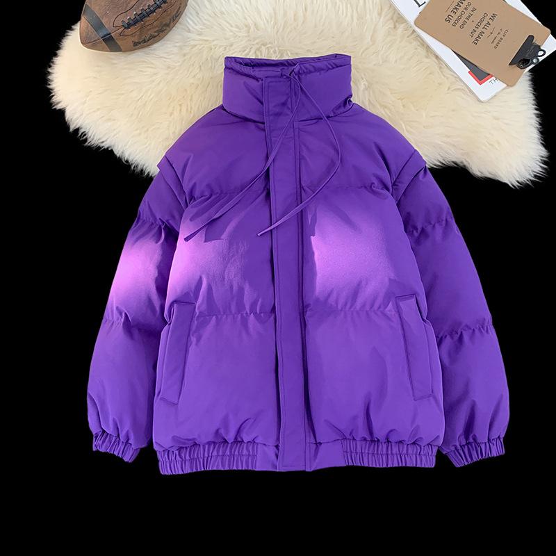 Cotton Clothes Men and Women with The Same Models of Winter Tide Couples Paragraph Sleeve Removable Vest Leisure Jacket Fashion Casual Jacket