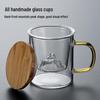 Guanshan High Borosilicate Glass Tea Infuser Mug