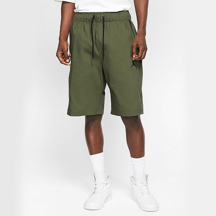 Air Jordan Men's Woven Jumpman Shorts Cargo Khaki AV3210-325