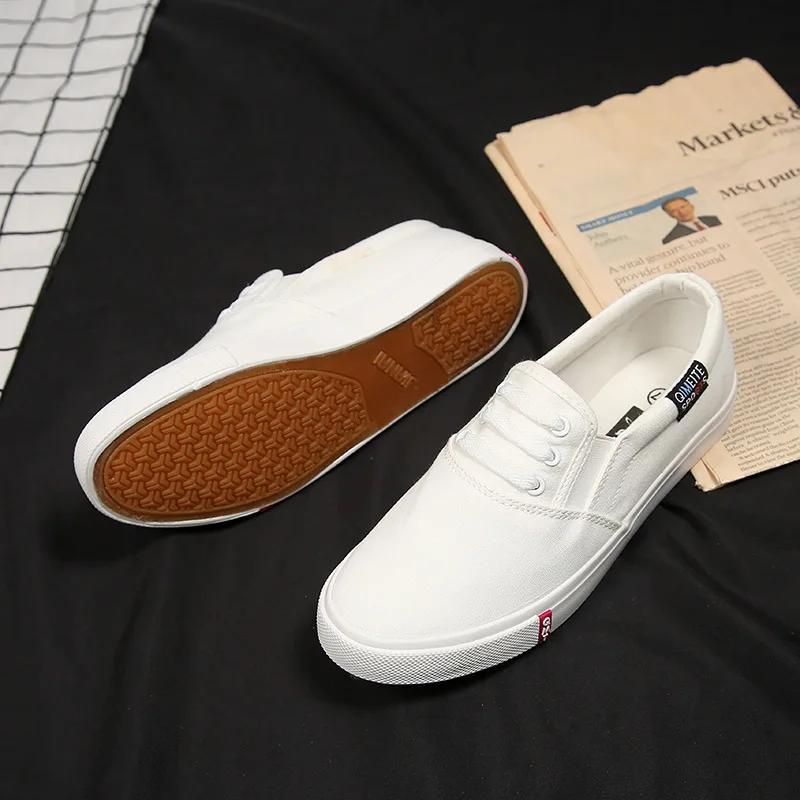 Women's Sneakers Comfortable Female Flat Shoes Slip On Womens Shoes Shallow Mouth Ladies Vulcanized Shoes Classic Zapatos Mujer