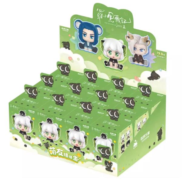 Genuine The Legend Of Hei 2 Serise Mini Blind Box Anime Peripheral Kawaii Pvc Collection Home Decor Toys Birthday Gifts