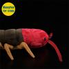 Realistic Centipede High Fidelity Millipede Plushie Scolopendra heros Plush Toys Lifelike Animals Simulation Stuffed Doll Toy